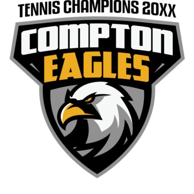 Compton Eagles Tennis 01 Miniatura