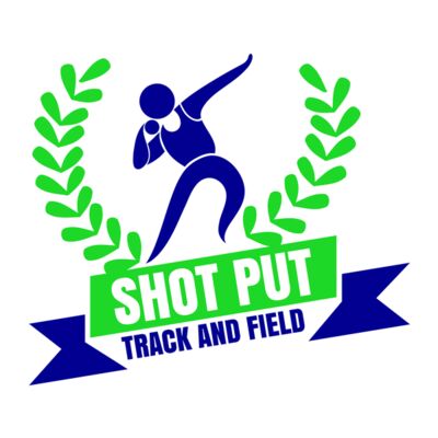 Shot put logo 03 Miniatura