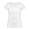 Playera Dama: Algodón Peinado Cuello V Miniatura